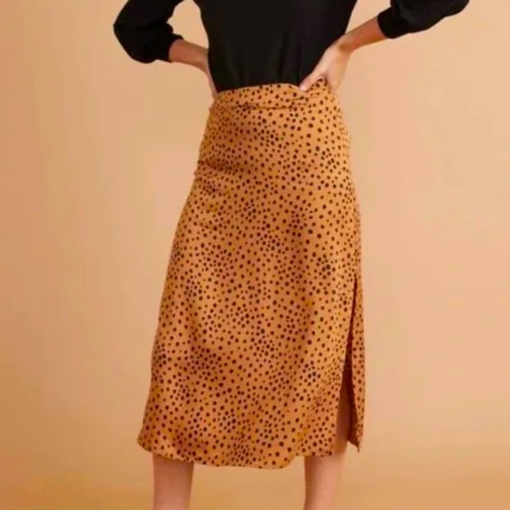 Marine Layer Midi Slip Skirt